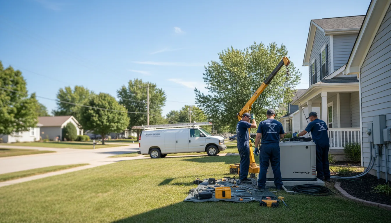 Generator Installation in New Deal, TX near me